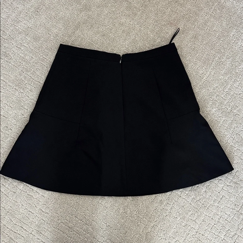 J. Crew Classic Black A-Line Skirt